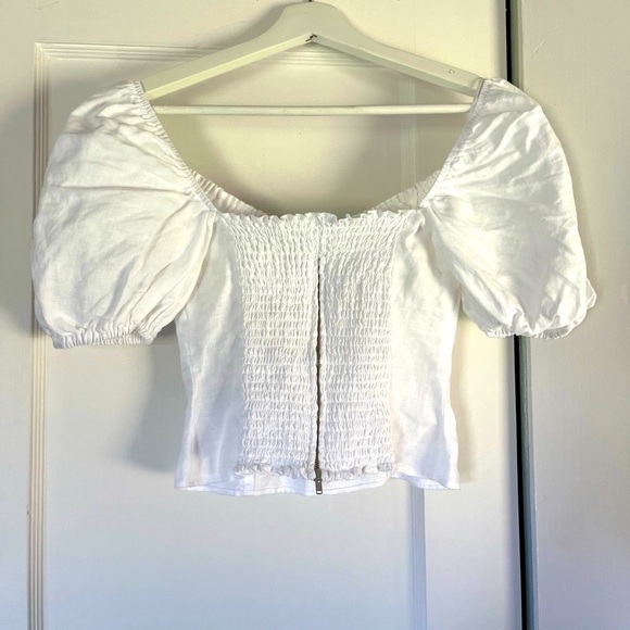 Reformation Rory Linen Top - Picture 6 of 8